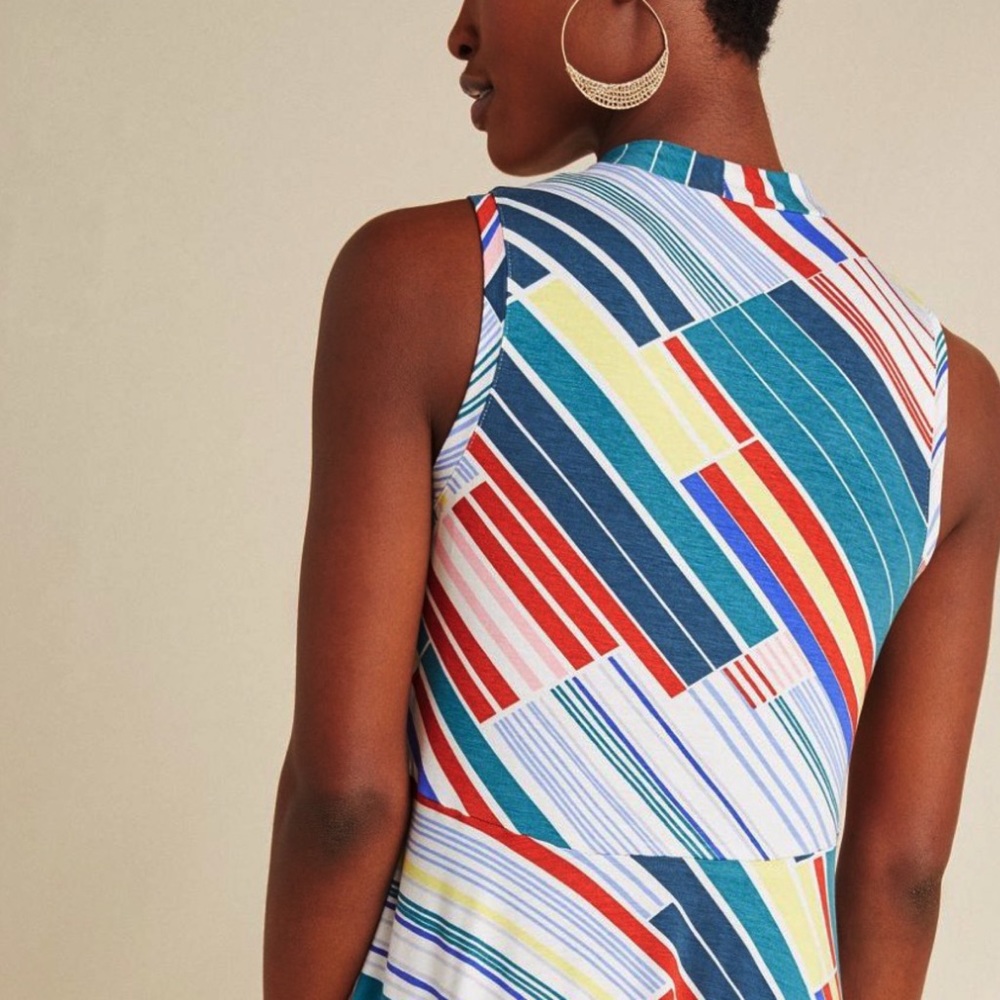 Anthropologie Maeve Cyprus Swing Dress - Picture 4 of 6